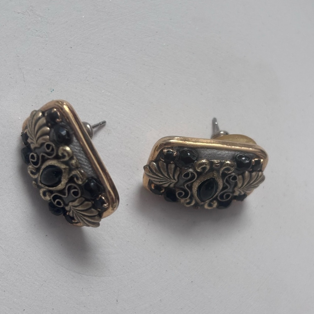 Michal Golan signed VTG earrings